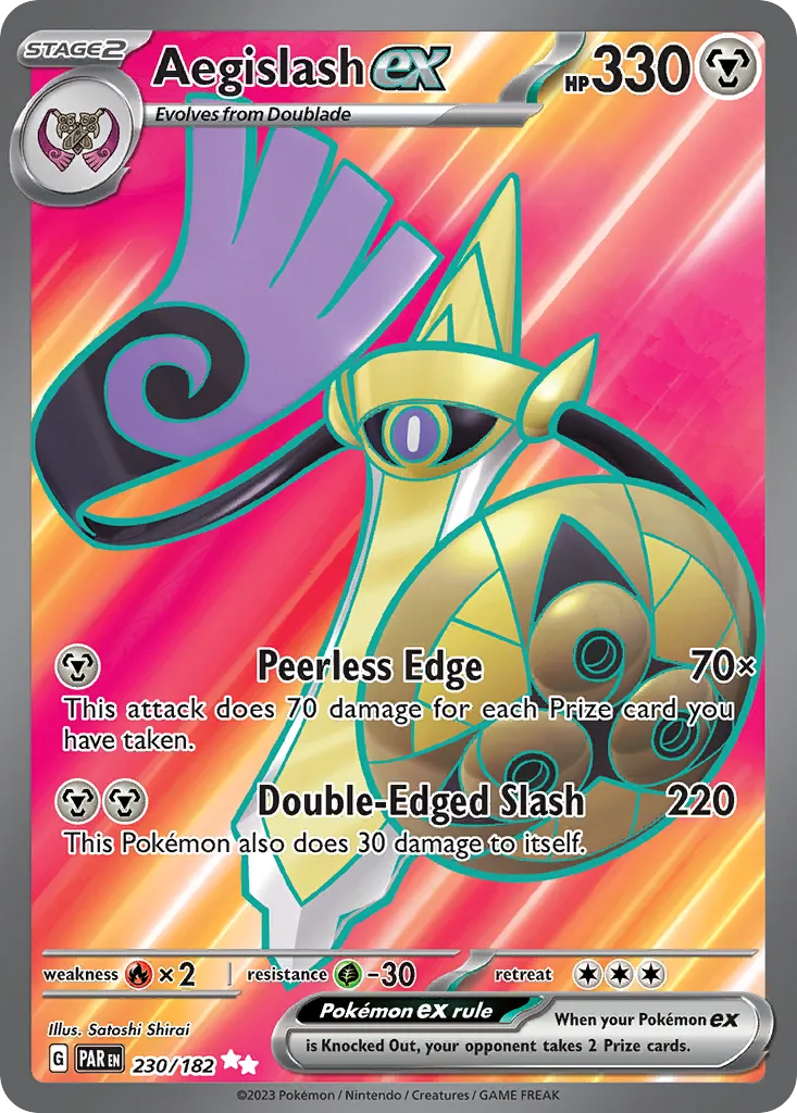 Aegislash ex #230, Paradox Rift