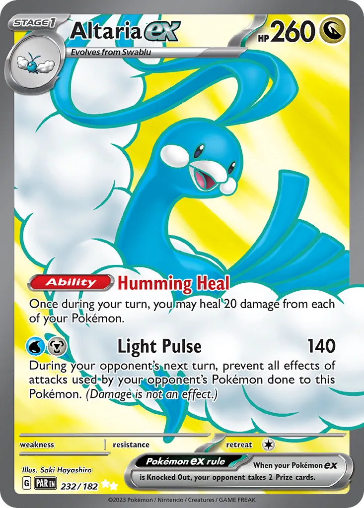 Altaria ex #232, Paradox Rift