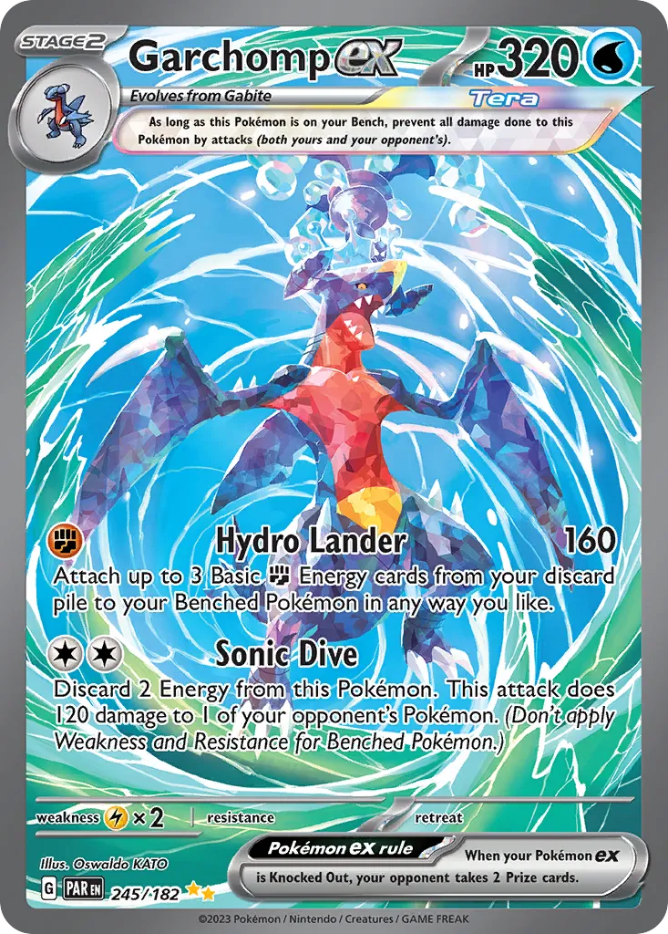 Garchomp ex #245, Paradox Rift