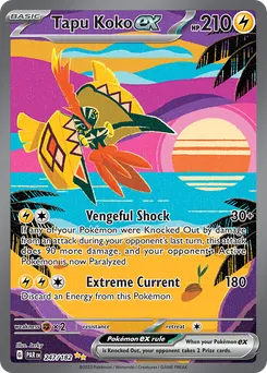 Tapu Koko ex #247, Standard