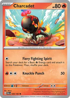 Charcadet #26, Reverse Holo