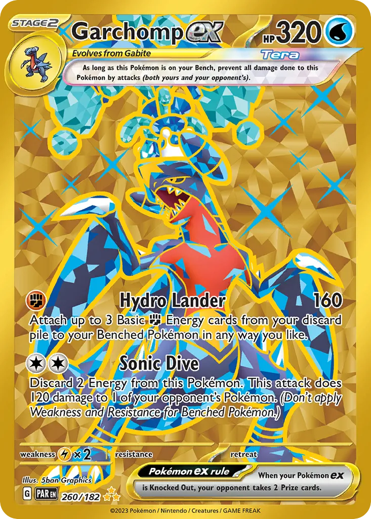 Garchomp ex #260, Paradox Rift