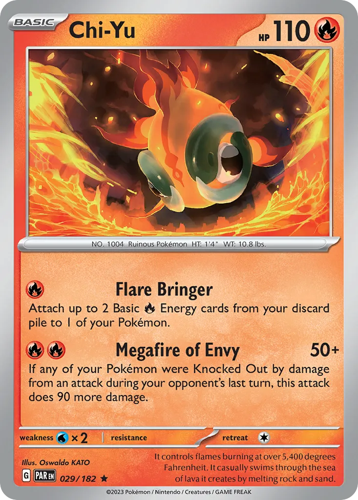 Chi-Yu #29, Paradox Rift Reverse Holo