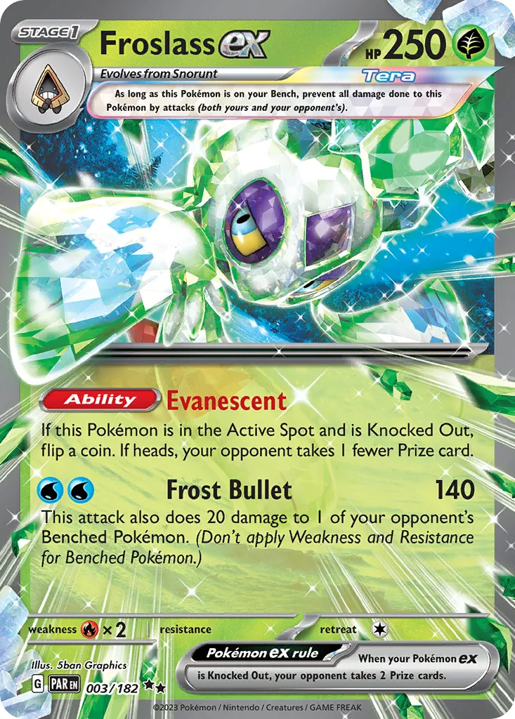 Froslass ex #3, Paradox Rift