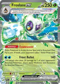 Froslass ex #3, Standard