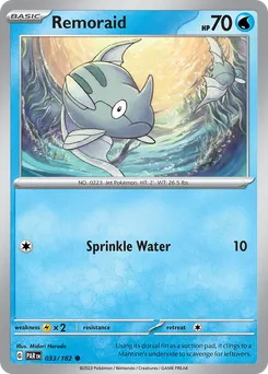 Remoraid #33, Reverse Holo