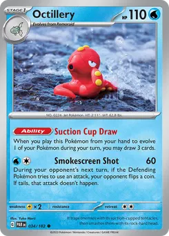 Octillery #34, Reverse Holo