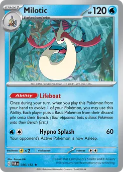 Milotic #36, Reverse Holo