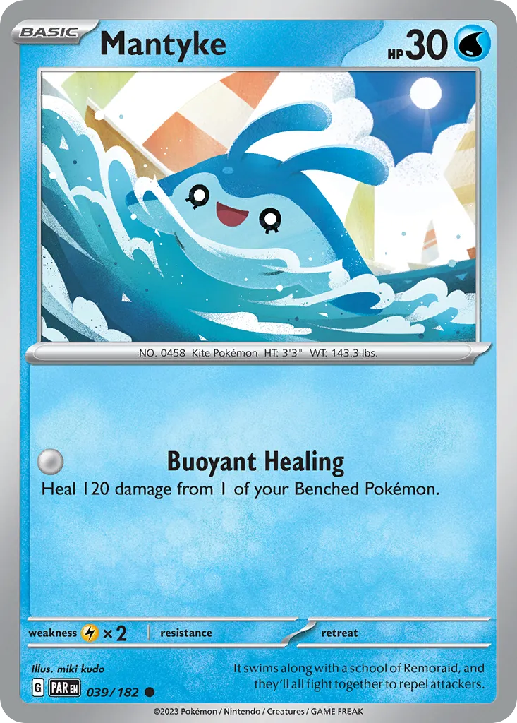 Mantyke #39, Paradox Rift Reverse Holo