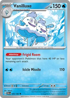 Vanilluxe #45, Reverse Holo