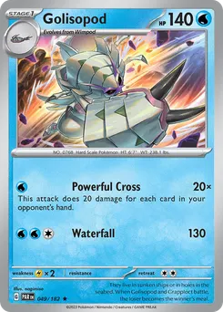 Golisopod #49, Reverse Holo