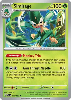 Simisage #5, Reverse Holo