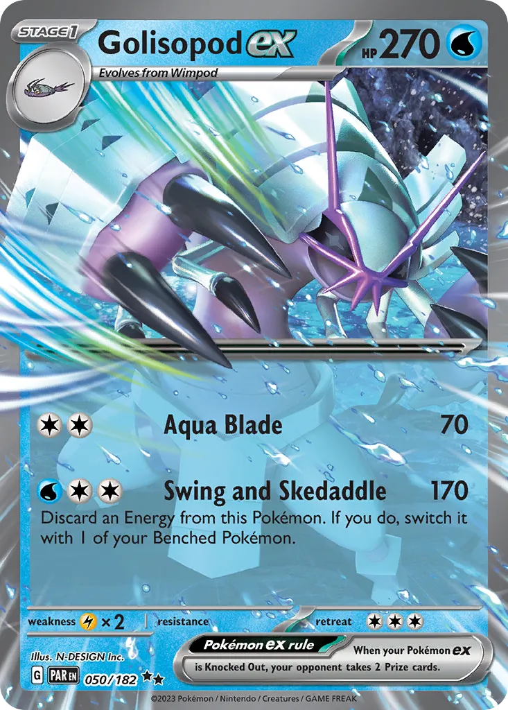 Golisopod ex #50, Paradox Rift