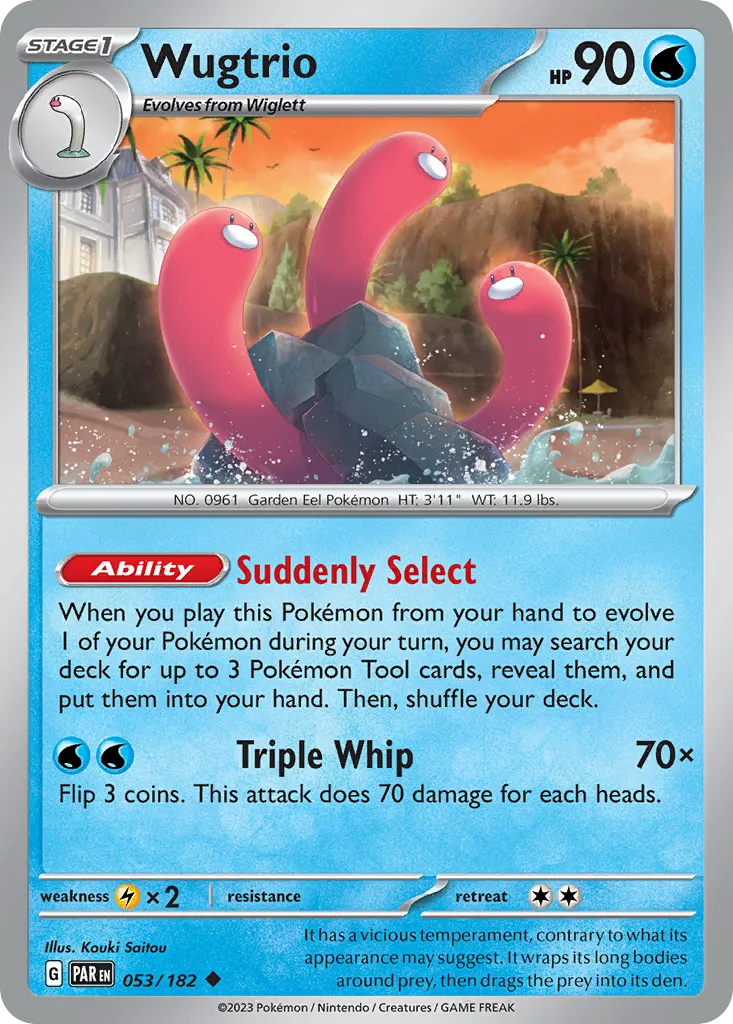 Wugtrio #53, Paradox Rift