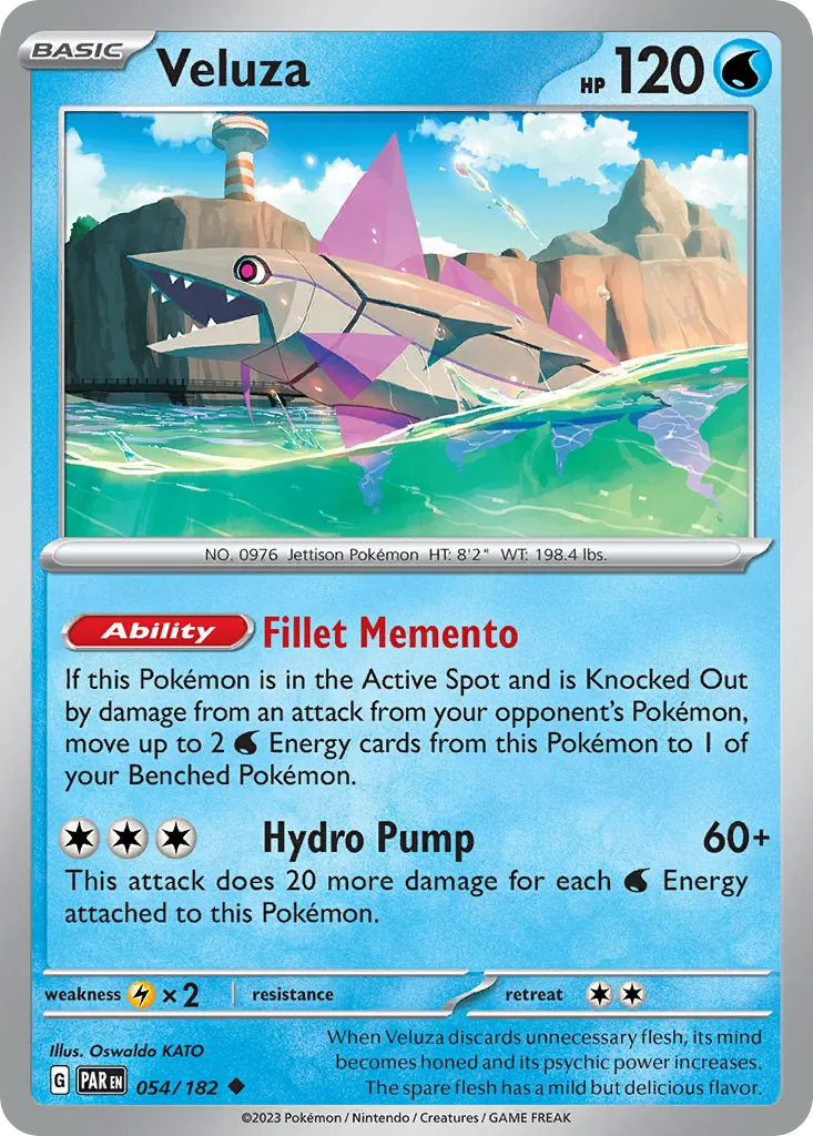 Veluza #54, Paradox Rift Reverse Holo
