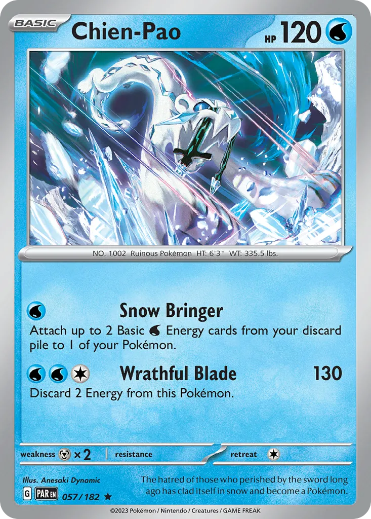 Chien-Pao #57, Paradox Rift