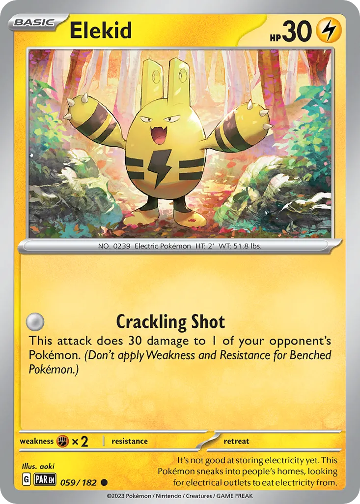 Elekid #59, Paradox Rift