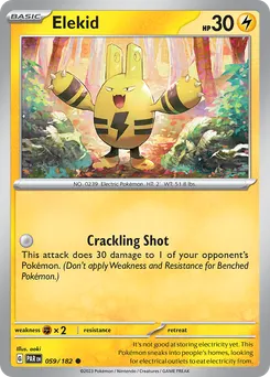 Elekid #59, Reverse Holo
