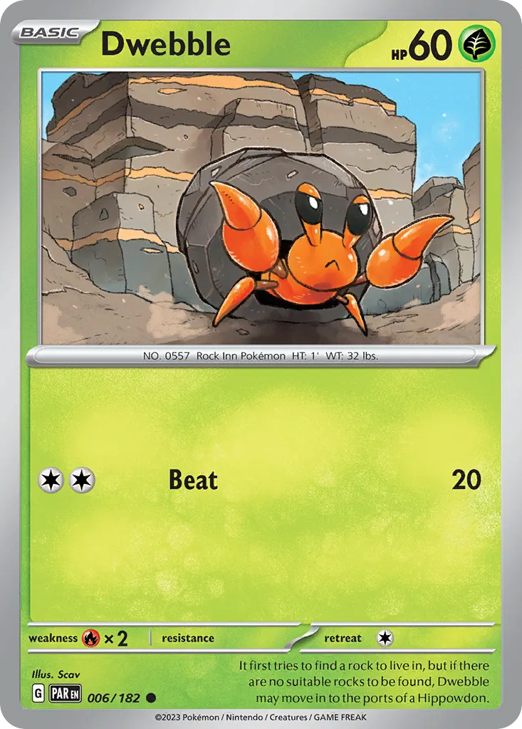 Dwebble #6, Paradox Rift