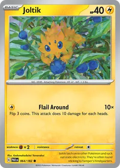 Joltik #64, Reverse Holo