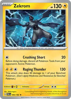Zekrom #66, Reverse Holo