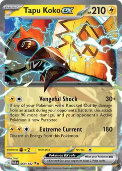 Tapu Koko ex #68, Standard