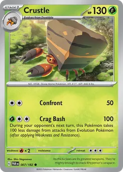 Crustle #7, Reverse Holo