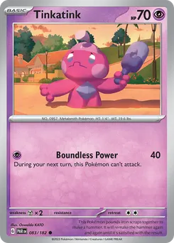 Tinkatink #83, Reverse Holo