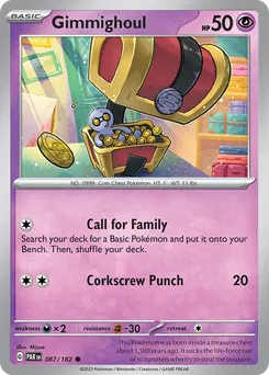 Gimmighoul #87, Reverse Holo