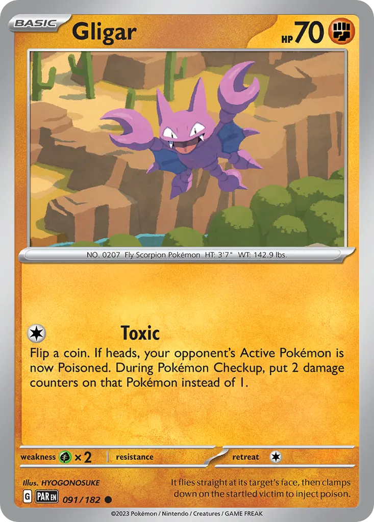 Gligar #91, Paradox Rift