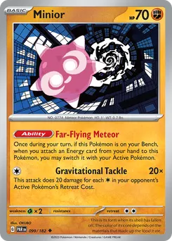 Minior #99, Reverse Holo