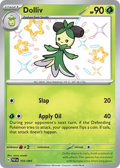Dolliv #103, Shiny Rare