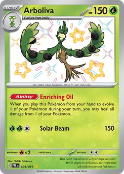 Arboliva #104, Shiny Rare