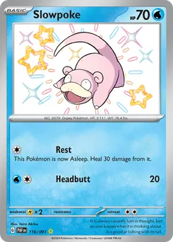 Slowpoke #116, Shiny Rare