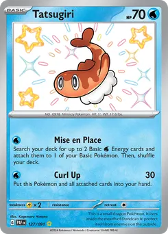 Tatsugiri #127, Shiny Rare
