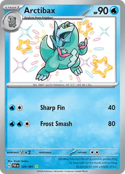 Arctibax #129, Shiny Rare