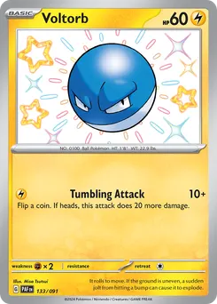 Voltorb #133, Shiny Rare