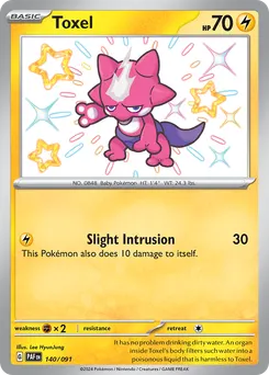 Toxel #140, Shiny Rare