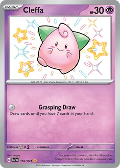 Cleffa #150, Shiny Rare