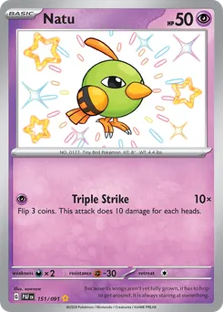 Natu #151, Shiny Rare