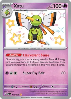 Xatu #152, Shiny Rare