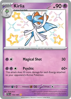 Kirlia #154, Shiny Rare