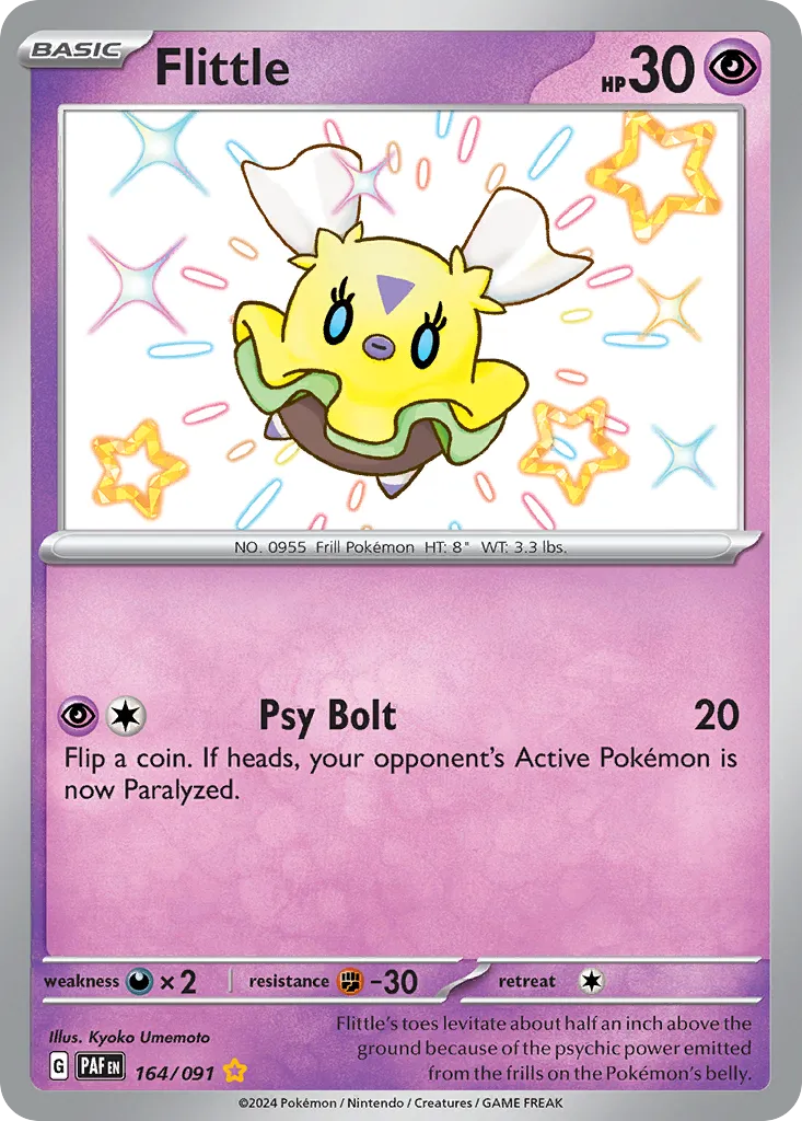 Flittle #164, Paldean Fates Shiny Rare