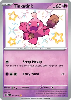 Tinkatink #165, Shiny Rare
