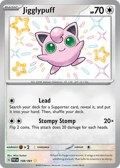 Jigglypuff #198, Shiny Rare