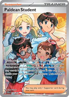 Paldean Student #230, Paldean Fates