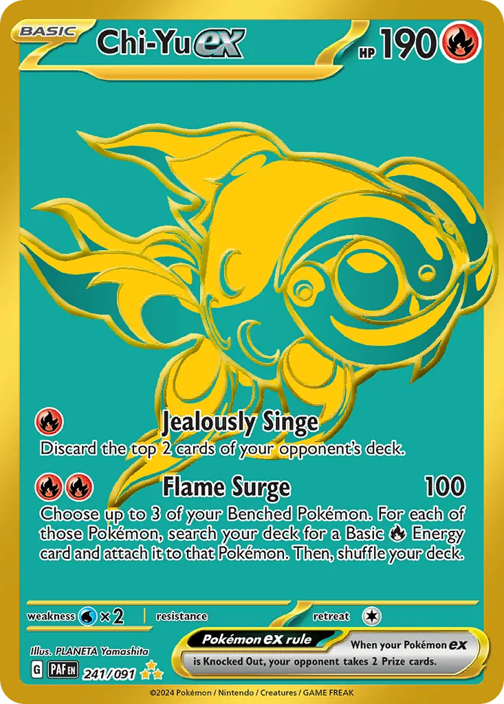 Chi-Yu ex #241, Paldean Fates