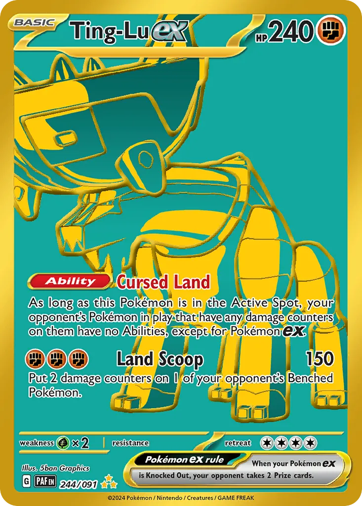 Ting-Lu ex #244, Paldean Fates