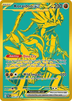 Koraidon ex #245, Standard