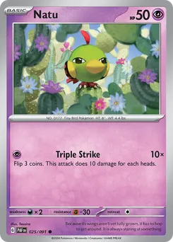 Natu #25, Reverse Holo